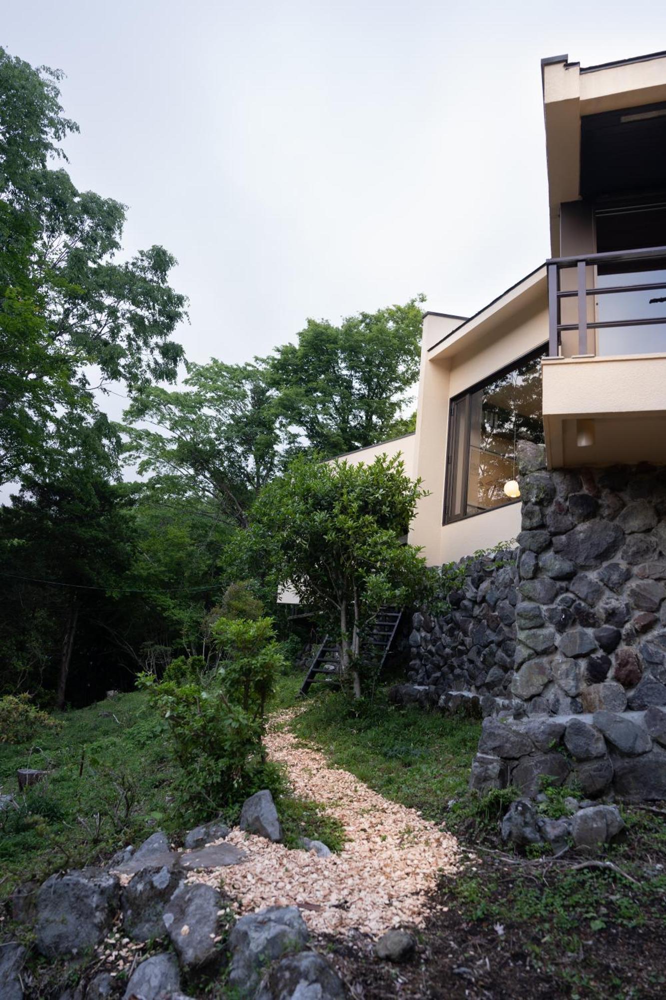 Aknot Hakone 大涌谷を望むモダニズム建築 東京から90分别墅 外观 照片