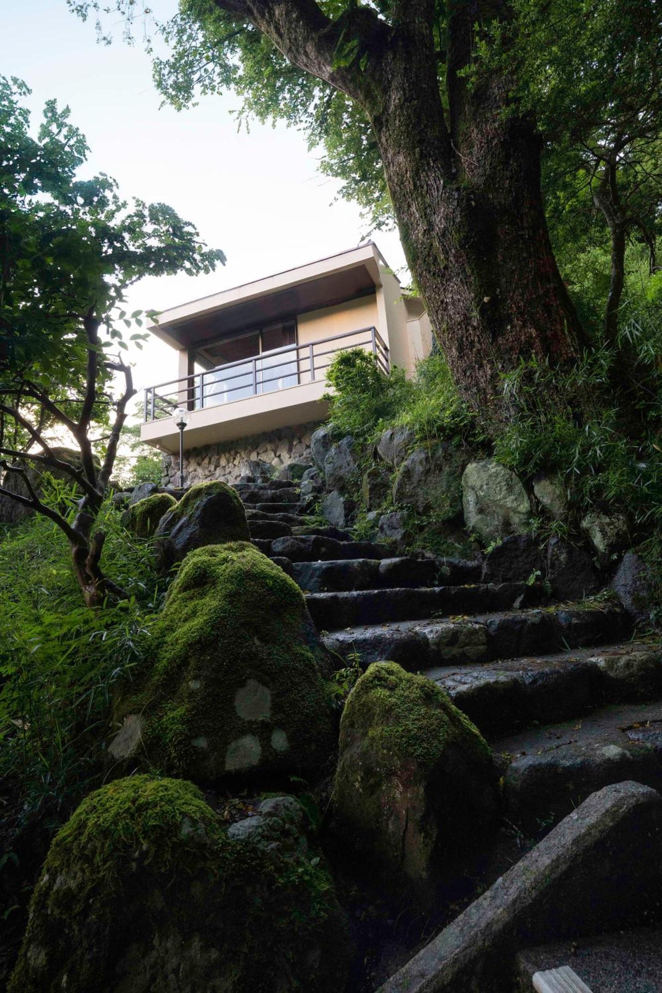 Aknot Hakone 大涌谷を望むモダニズム建築 東京から90分别墅 外观 照片